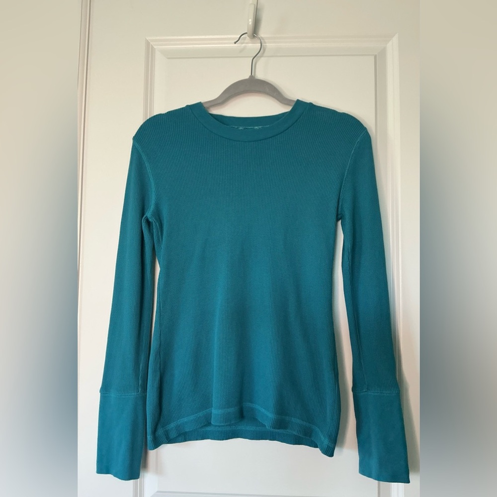 Sundance Women’s Crewneck Thermal Teal Size XS